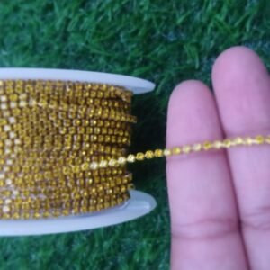 Stone Chain Yellow(1m)