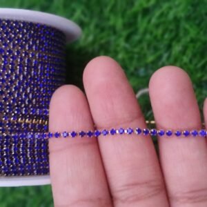 Stone Chain Royal Blue(1m)