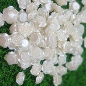 Acrylic Fancy Beads Rose Flower (20g)
