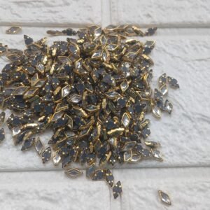 White Fitting Stones Diamond Shape