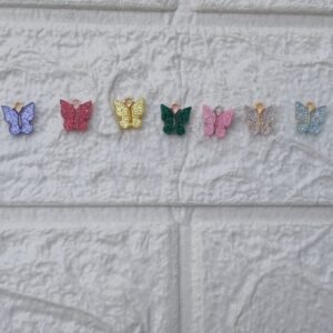 Glitter Butterfly Charm(1 Piece)