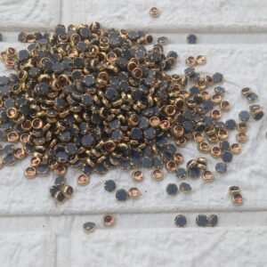 Golden Fitting Stones 4mm