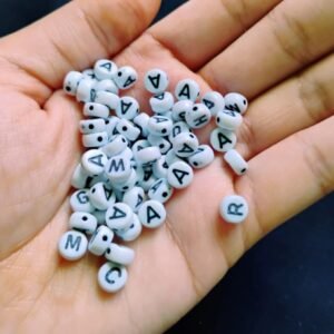 Alphabet Acrylic Beads Letter A(10g)